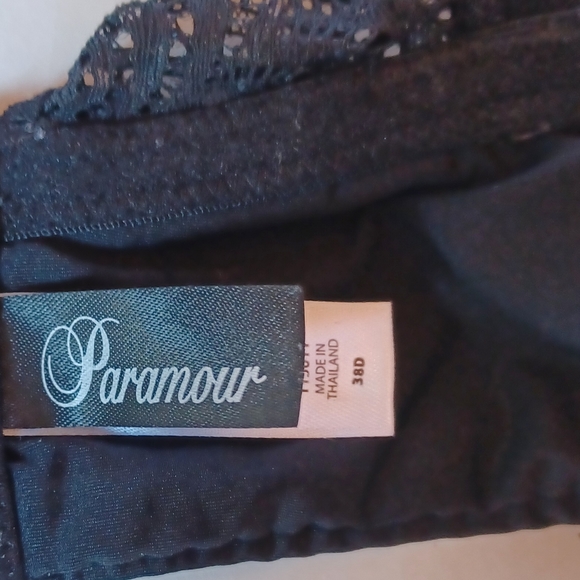 🍀HP🍀Paramour Size 38D Carolina Seamless Plunge Racerback Bra - Picture 7 of 10